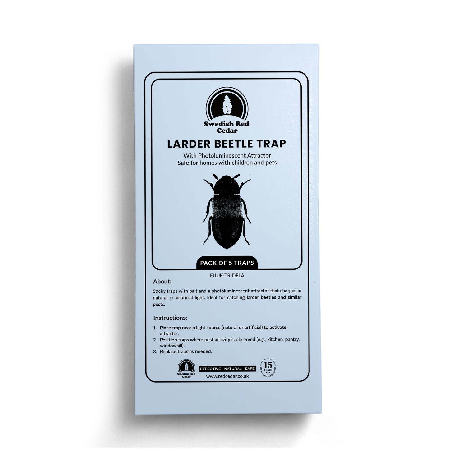 Larder Beetle Trap - 5 Traps