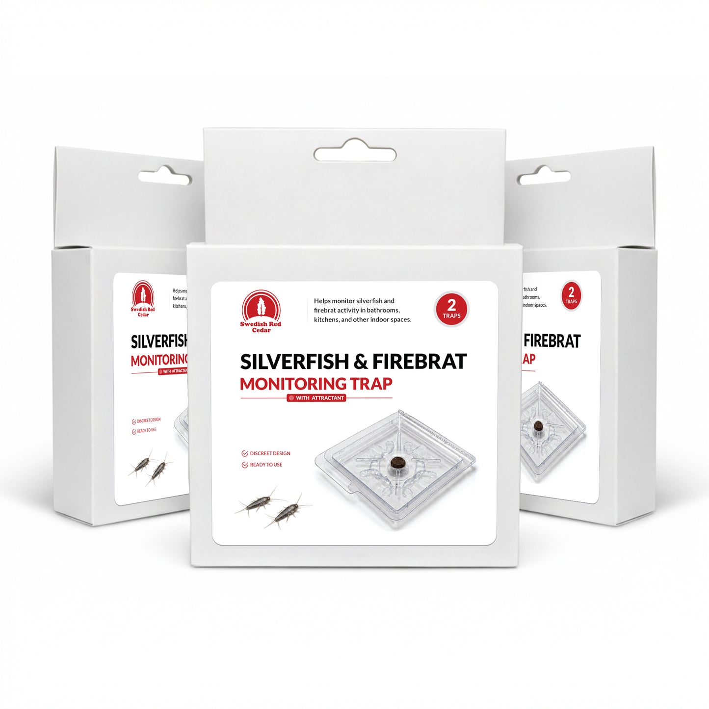 Silverfish & Firebrat Monitoring Trap