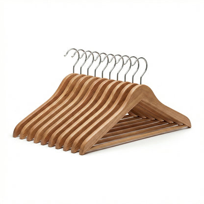 Cedarwood Clothes Hanger with Trouser Bar