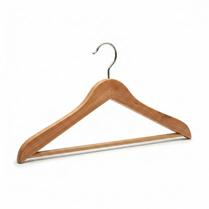 Cedarwood Clothes Hanger with Trouser Bar