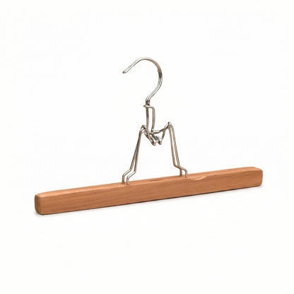Cedarwood Trouser Hanger with Clips