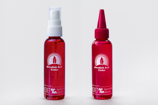 Special Offer: Red Cedar Oil 2 x 85ml – Natural Moth And Pest Repellent Spray & Drop