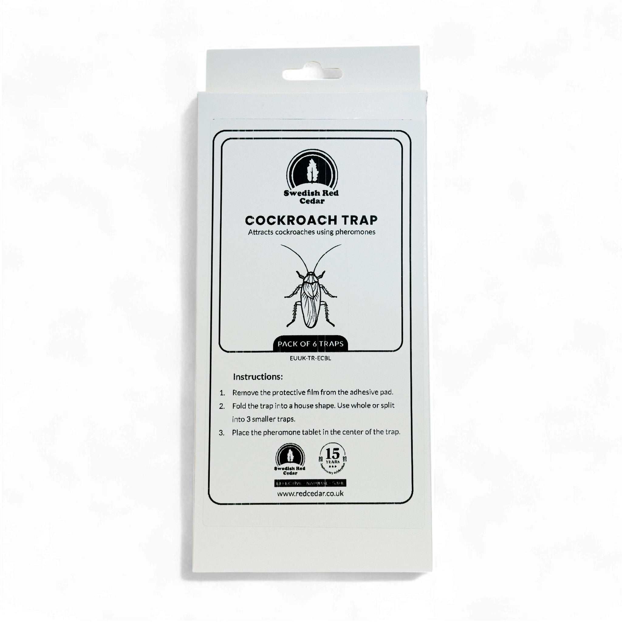 Cockroach Rtrap Cockroach Trap - 6 traps - RedCedar.co.uk