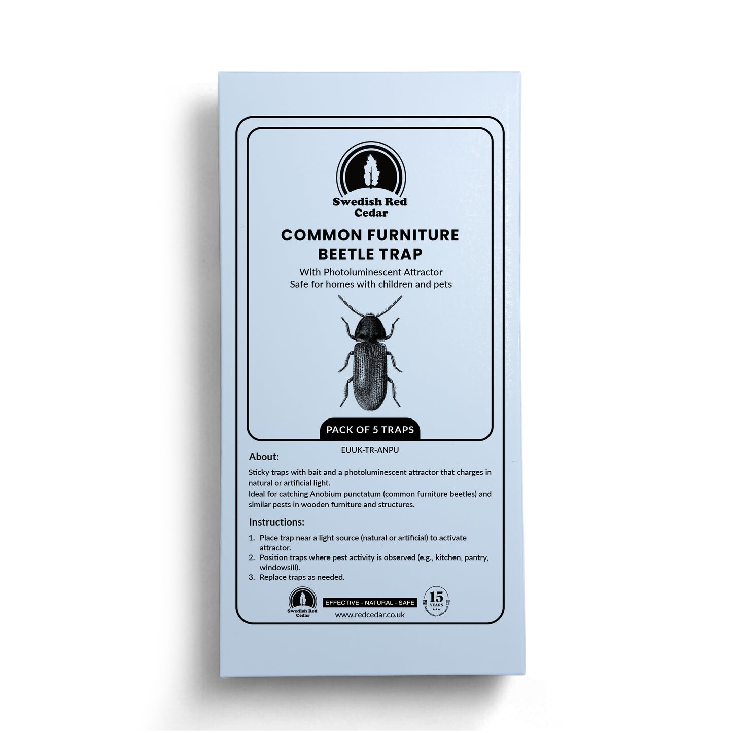 Common Furniture Beetle Trap - 5 Traps
