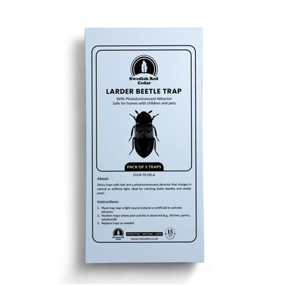 Larder Beetle Trap - 5 Traps
